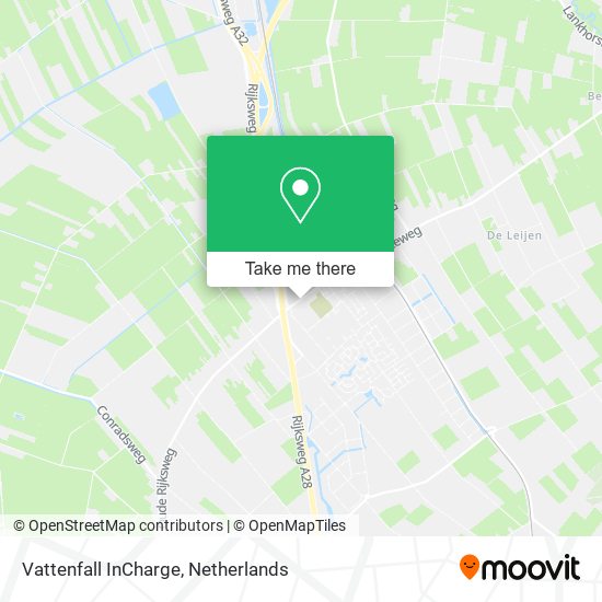 Vattenfall InCharge map