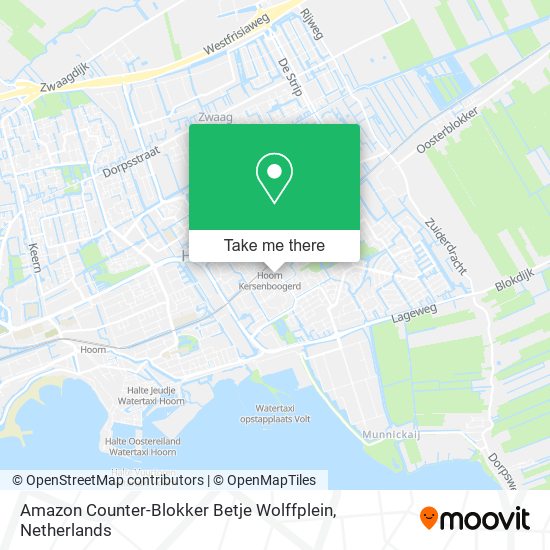 Amazon Counter-Blokker Betje Wolffplein map