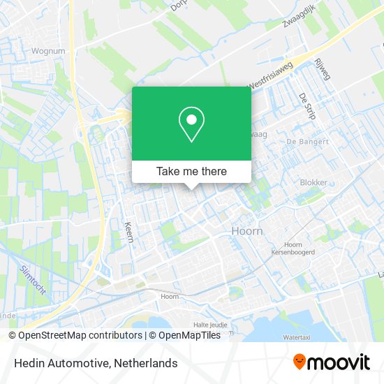 Hedin Automotive map