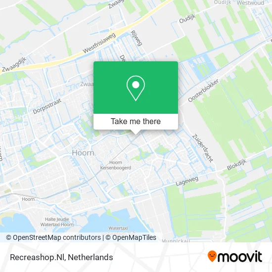 Recreashop.Nl map
