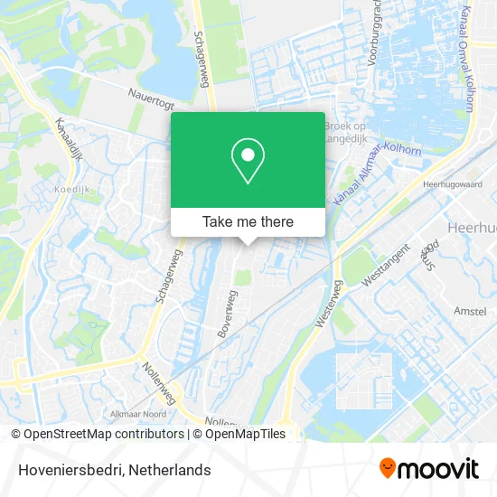 Hoveniersbedri map