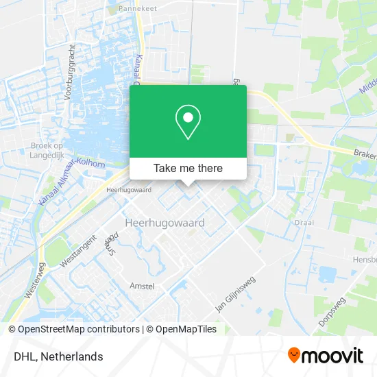 DHL map