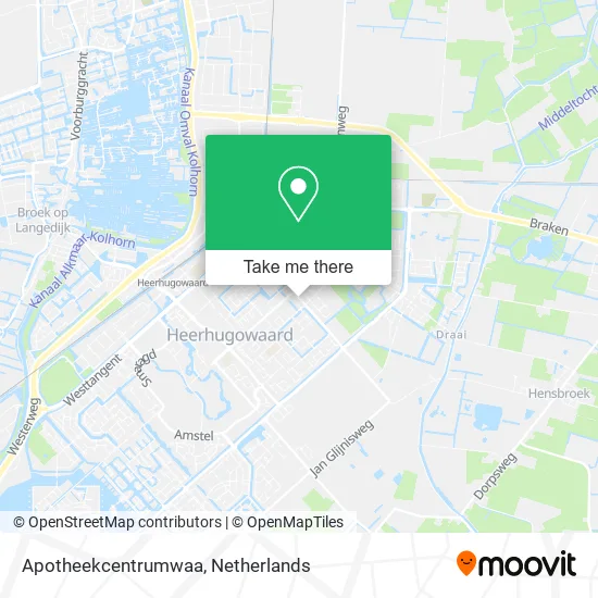 Apotheekcentrumwaa map