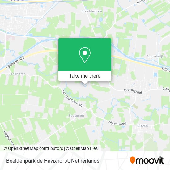 Beeldenpark de Havixhorst map