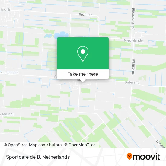 Sportcafe de B map