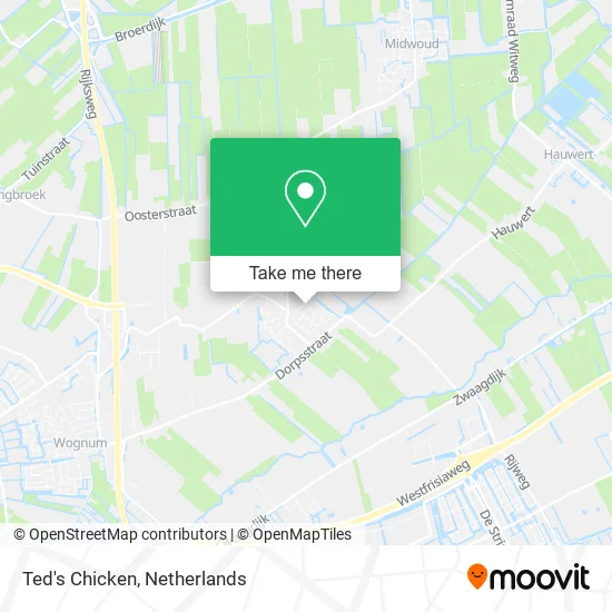 Ted's Chicken map