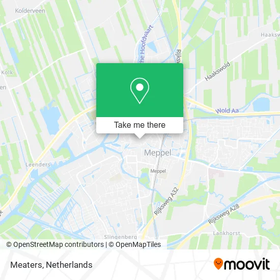 Meaters map