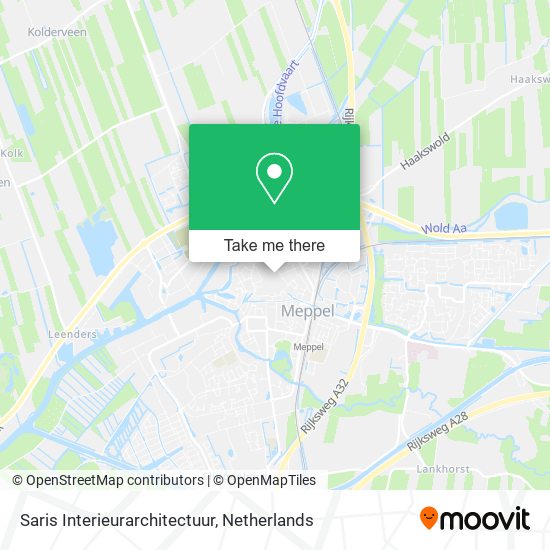 Saris Interieurarchitectuur map