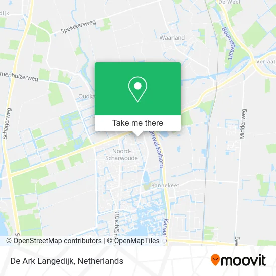 De Ark Langedijk map