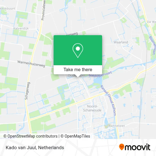 Kado van Juul map