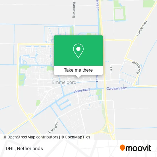 DHL map