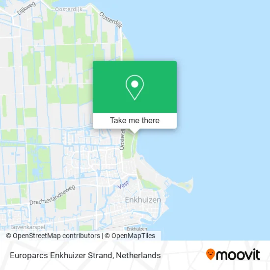 Europarcs Enkhuizer Strand map