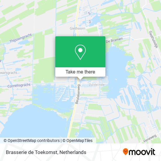 Brasserie de Toekomst map