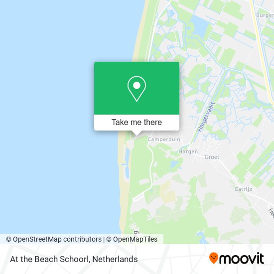 At the Beach Schoorl map