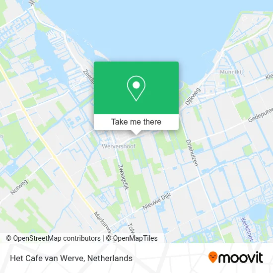 Het Cafe van Werve map
