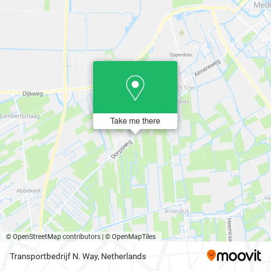 Transportbedrijf N. Way Karte