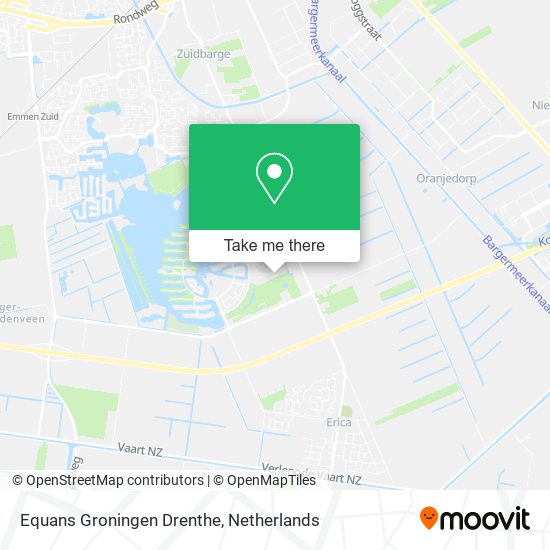 Equans Groningen Drenthe map