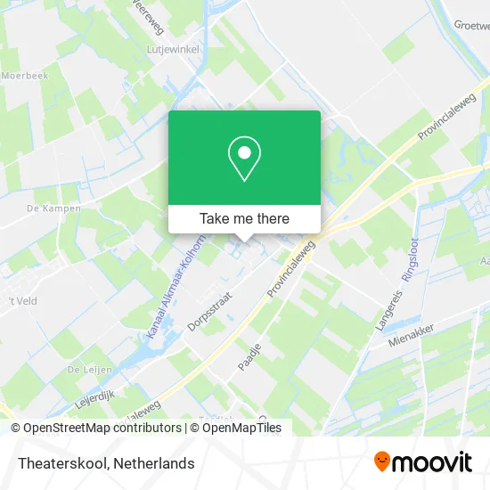 Theaterskool map
