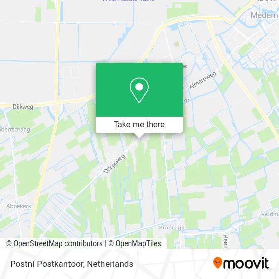 Postnl Postkantoor map