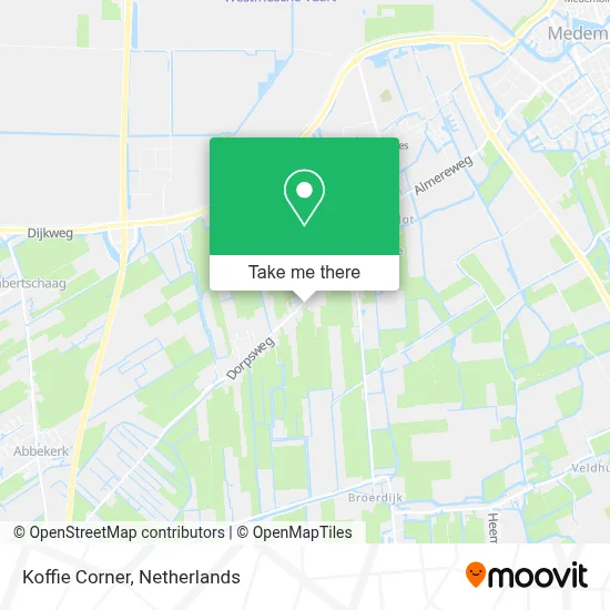Koffie Corner map