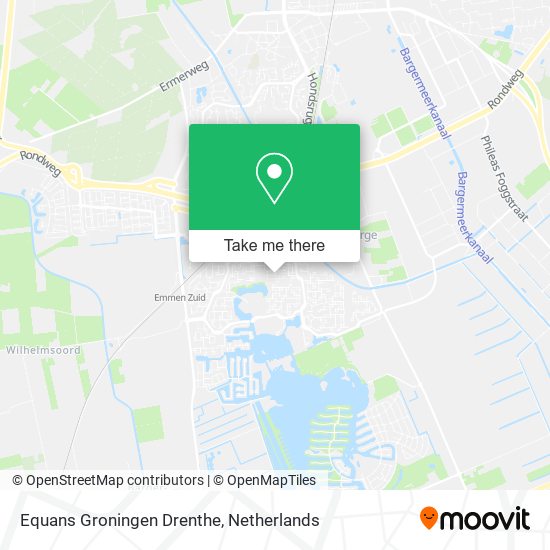 Equans Groningen Drenthe map