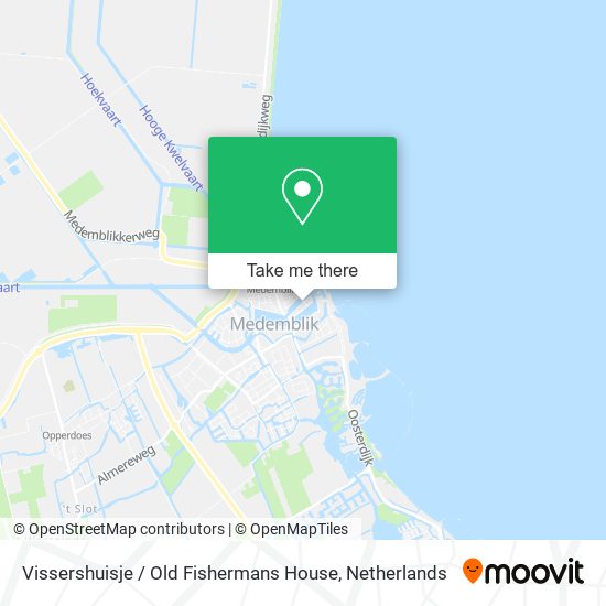 Vissershuisje / Old Fishermans House map