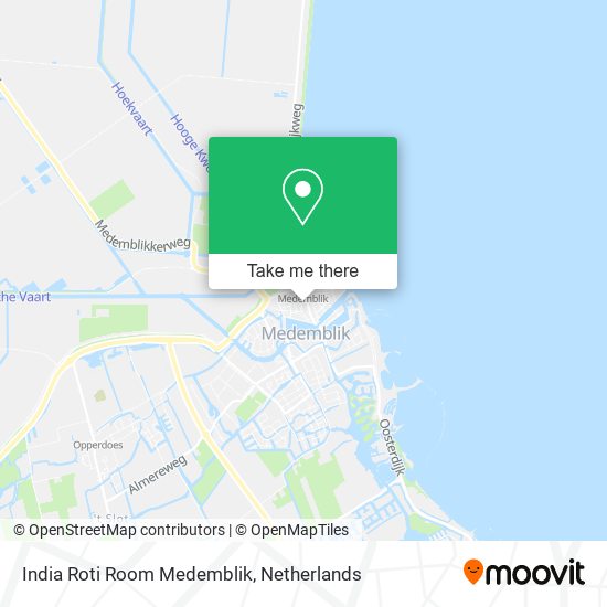 India Roti Room Medemblik map