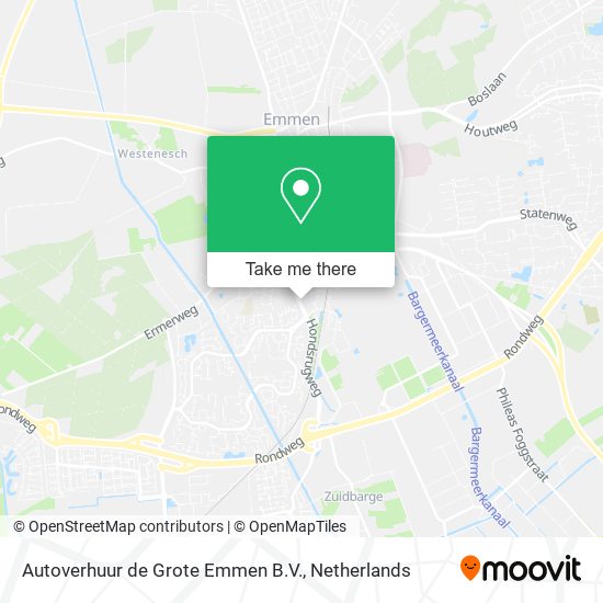 Autoverhuur de Grote Emmen B.V. map