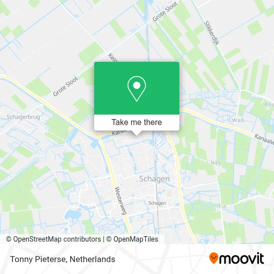 Tonny Pieterse map