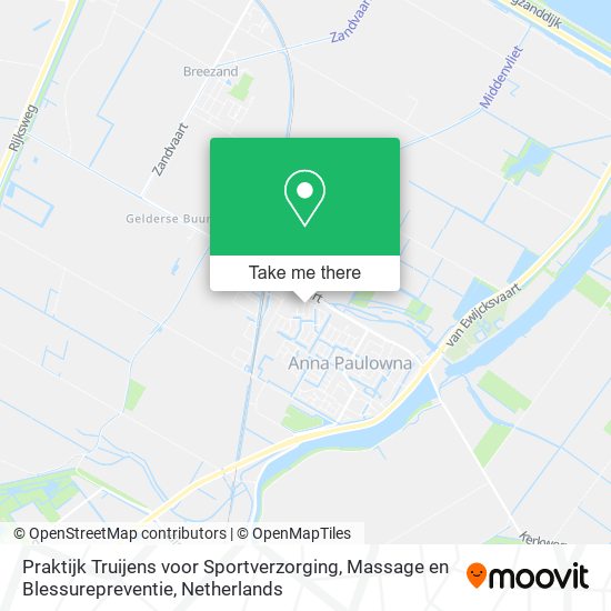Praktijk Truijens voor Sportverzorging, Massage en Blessurepreventie map
