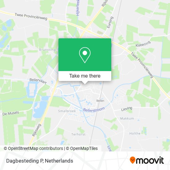 Dagbesteding P map