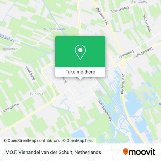 V.O.F. Vishandel van der Schuit map