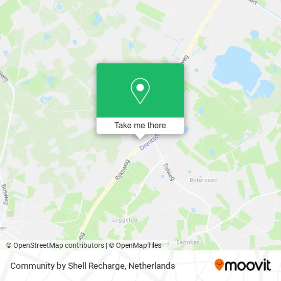 Community by Shell Recharge map
