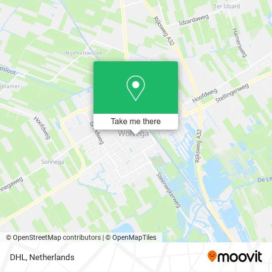 DHL map