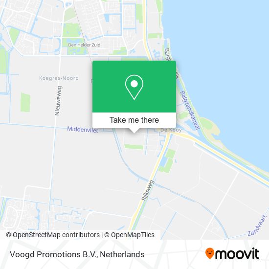 Voogd Promotions B.V. map