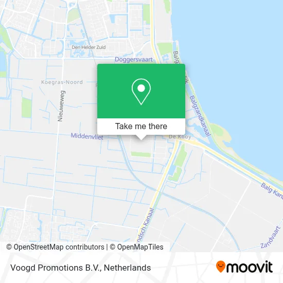 Voogd Promotions B.V. map