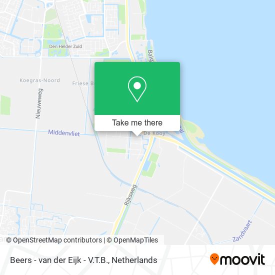 Beers - van der Eijk - V.T.B. map