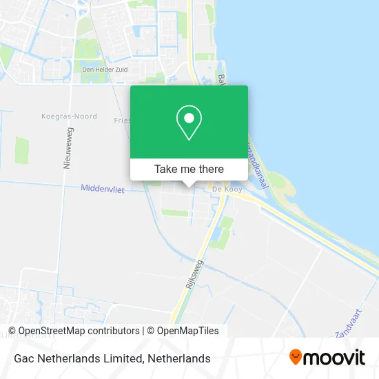 Gac Netherlands Limited map