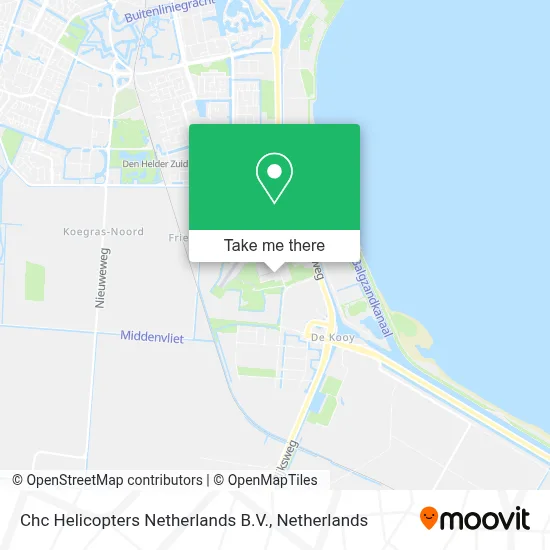 Chc Helicopters Netherlands B.V. map
