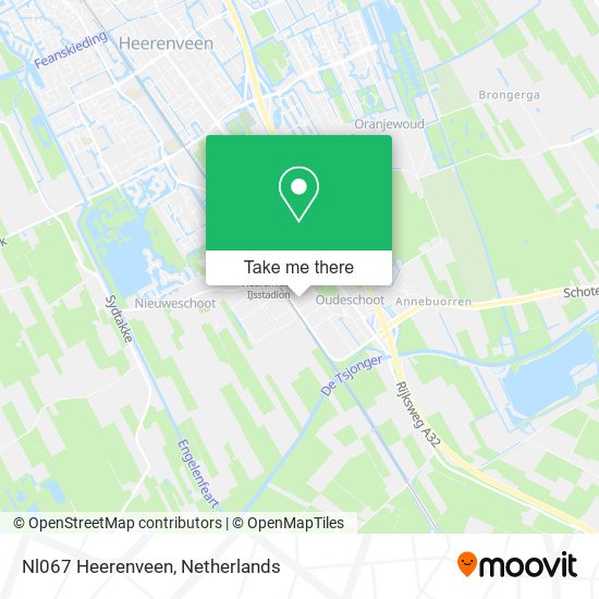 Nl067 Heerenveen map