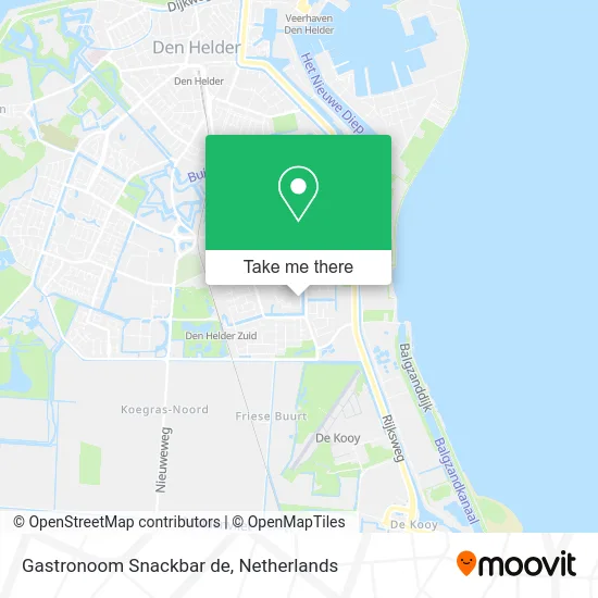 Gastronoom Snackbar de map