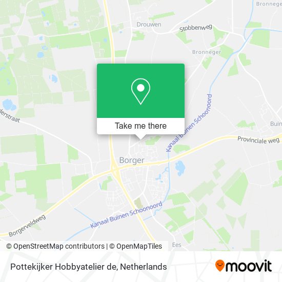 Pottekijker Hobbyatelier de map