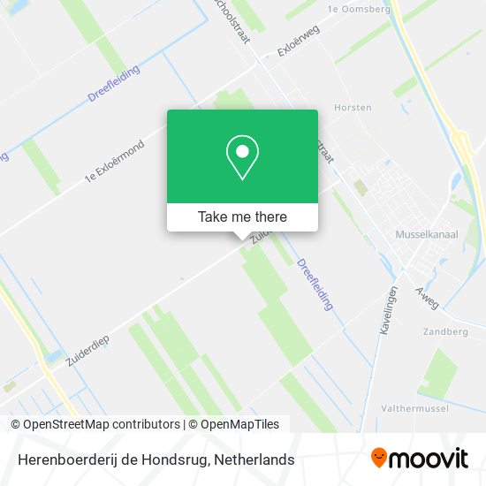 Herenboerderij de Hondsrug map