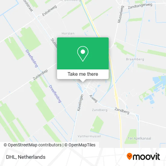 DHL map