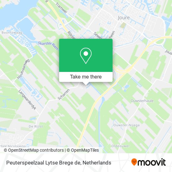 Peuterspeelzaal Lytse Brege de map