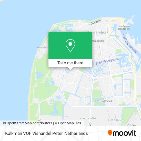 Kalkman VOF Vishandel Peter map