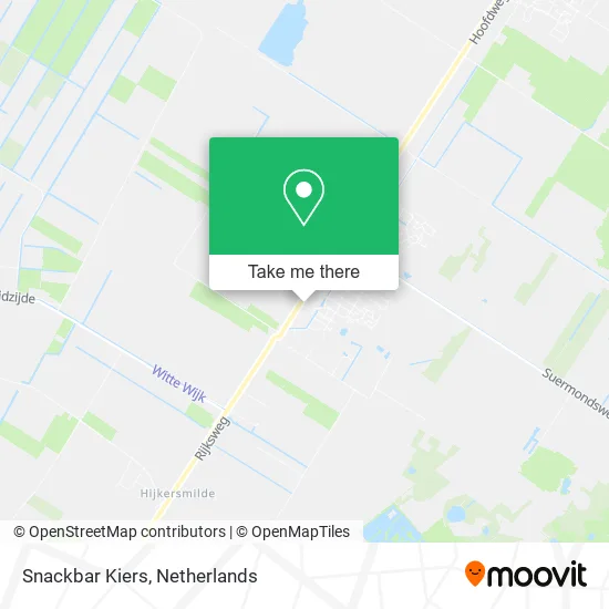 Snackbar Kiers map