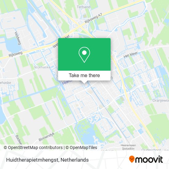 Huidtherapietmhengst map