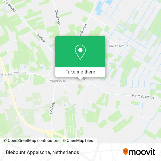 Biebpunt Appelscha map