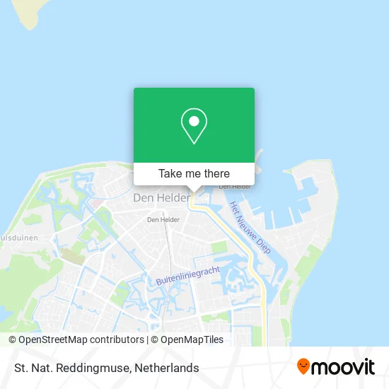 St. Nat. Reddingmuse map